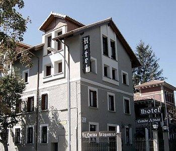 Conde Aznar Hotel Jaca Kültér fotó